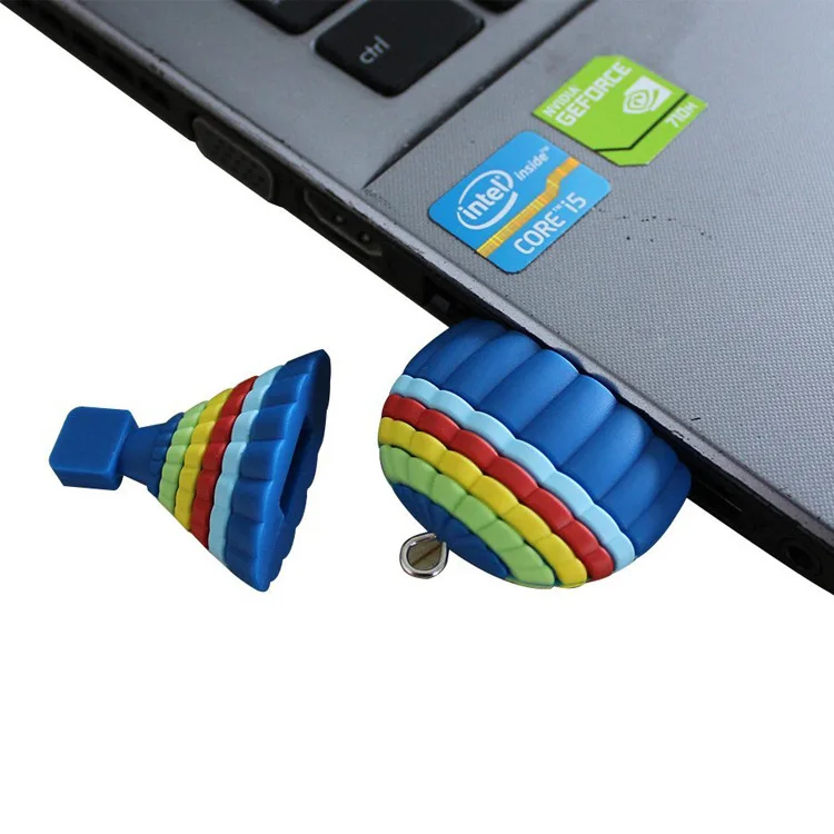 Милый usb флеш накопитель в подарок девочке 8g16g32g игровой Синий воздушный шар