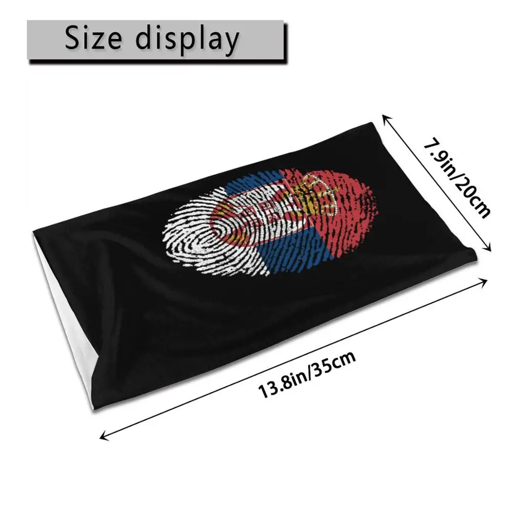 Женский платок со сканером отпечатков пальцев шарф-бандана в стиле сделай сам