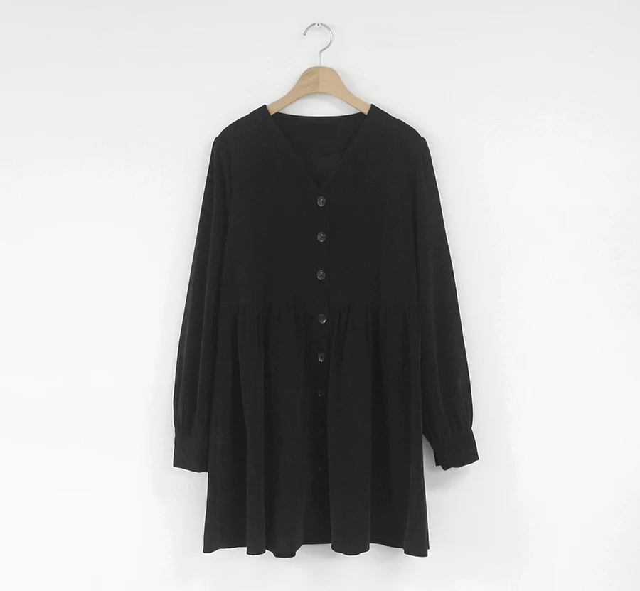 Новое Элегантное осенне зимнее вельветовое платье черного цвета с v образным