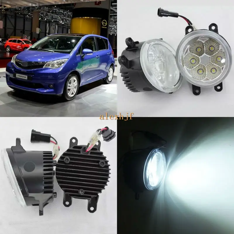 

July King 18W 6500K 6LEDs LED Daytime Running Lights LED Fog Lamp case for Subaru Trezia 2011-2015, over 1260LM/pc