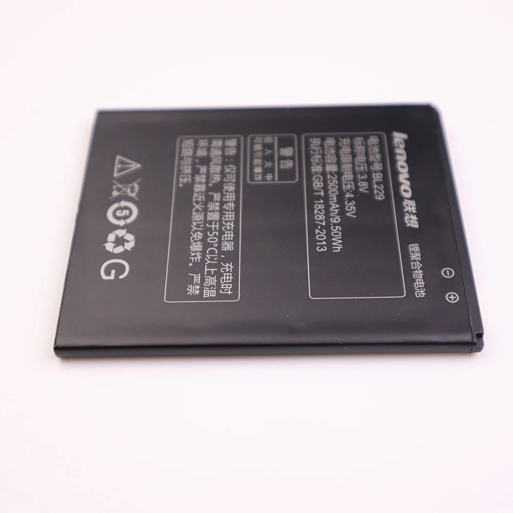 100% Новый оригинальный BL 229 BL229 батарея для lenovo A8 A806 A808T 2500 мАч высокое качество