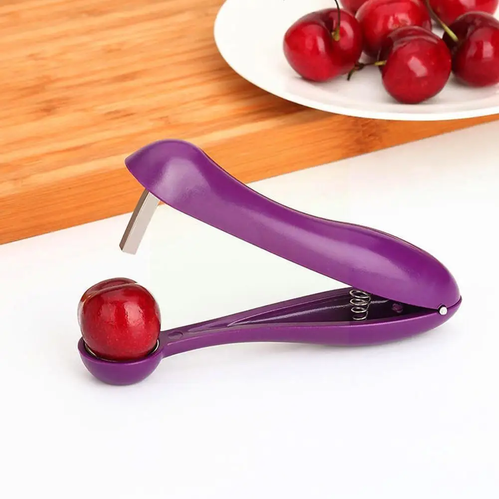 

New Pitter Plastic Fruits Tools Fast Remove Core Seed Complete Kitchen Remover Gadgets Enucleate Keep Accessories N2F2