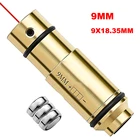 Тактический красный точечный Лазер для тренировок, прицел, пуля, прицел для тренировки сухого обжига 9 мм 380ACP 40S  W .45ACP .223 REM, охота