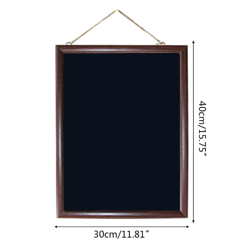 

Retro Hemp Rope Hanging Small Blackboard Pendant Home Decoration Memo Garden Plant Sign Note Marker Chalkboard Coffee Shop Bar C
