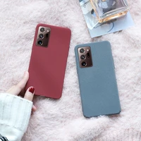 ultra thin hard matte pc phone case for samsung galaxy s20 fe s10 lite s9 s8 note 20 10 9 8 plus luxury frosted protection cover