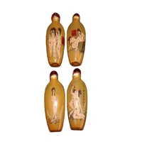 china old beijing snuff bottle built in painting naked woman a suit of 4