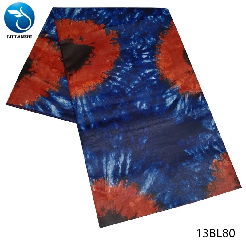 

Африканский полиэфирный богатый базин LIULANZHI, 5 ярдов, дешевле, парчовое украшение для вечеринки, сделано в Китае, полиэстер базин 13BL74-91