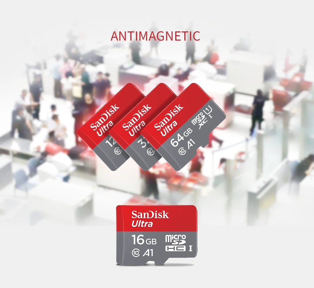 Sandisk карта памяти micro sd класс 10 16 ГБ 32 64 128 200 256 400 гб|32gb class|32gb class 10sandisk |