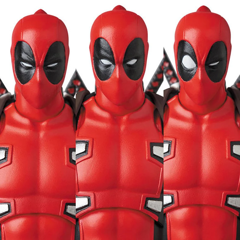 Marvel Дэдпул Mafex 082 сменная голова ПВХ фигурка игрушка кукла рождественский подарок на день рождения