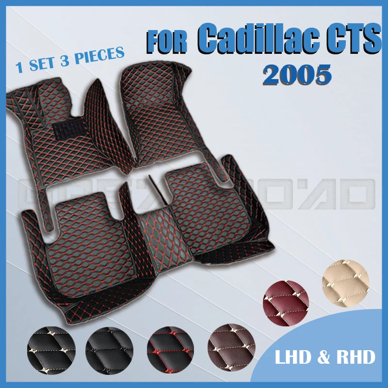 

Автомобильные коврики для Cadillac CTS 2005 седан четыре двери под заказ Авто подставки для ног автомобильный коврик чехол