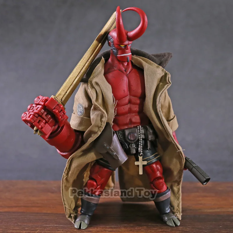 

1000Toys Dark Horse Hellboy 1/12 Scale PVC Action Figure Collectible Model Toy