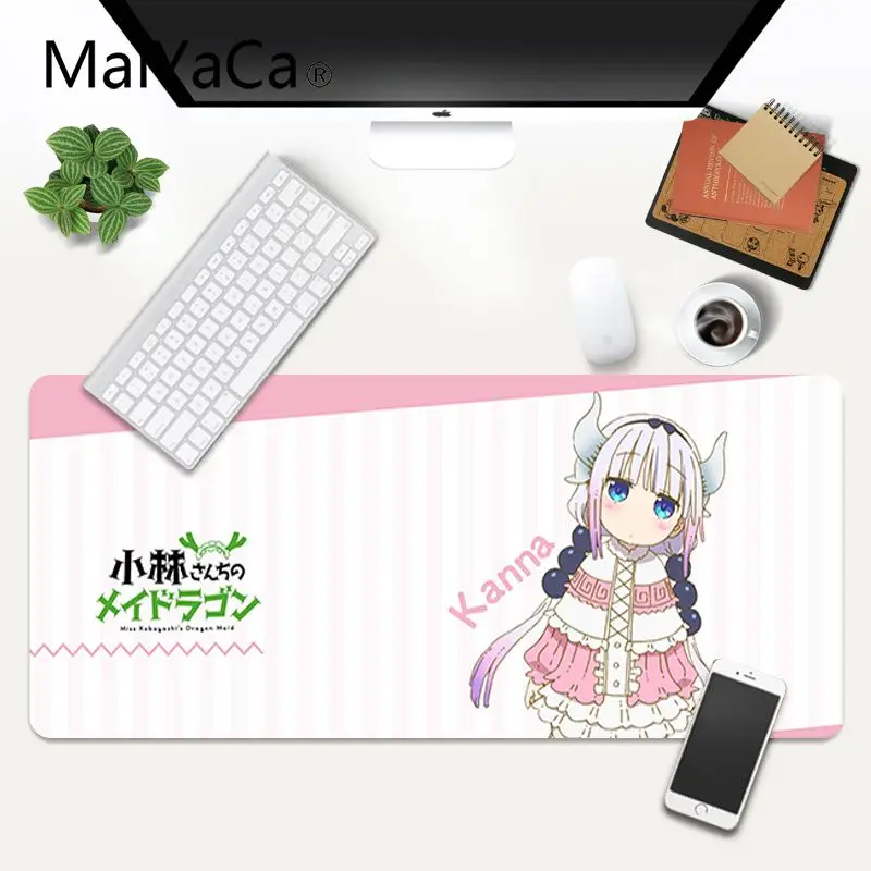 

Kanna Kamui Dragon Boy Gift Pad Customized MousePads Computer Laptop Anime Mouse Mat Size for 400x900x2mm