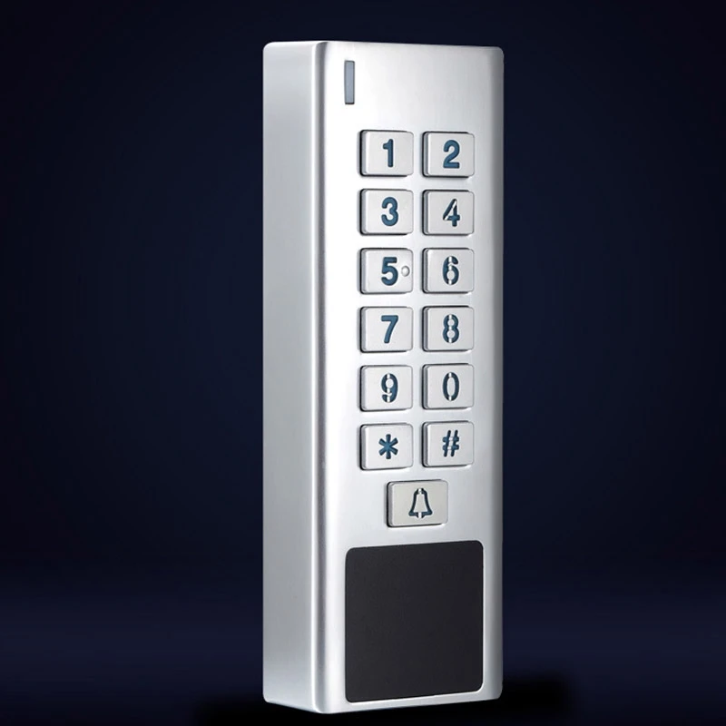 

Access System Waterproof 2000 Use Metal Reader Users Access Control System Keypad Password Access Apartment Smart Door Lock