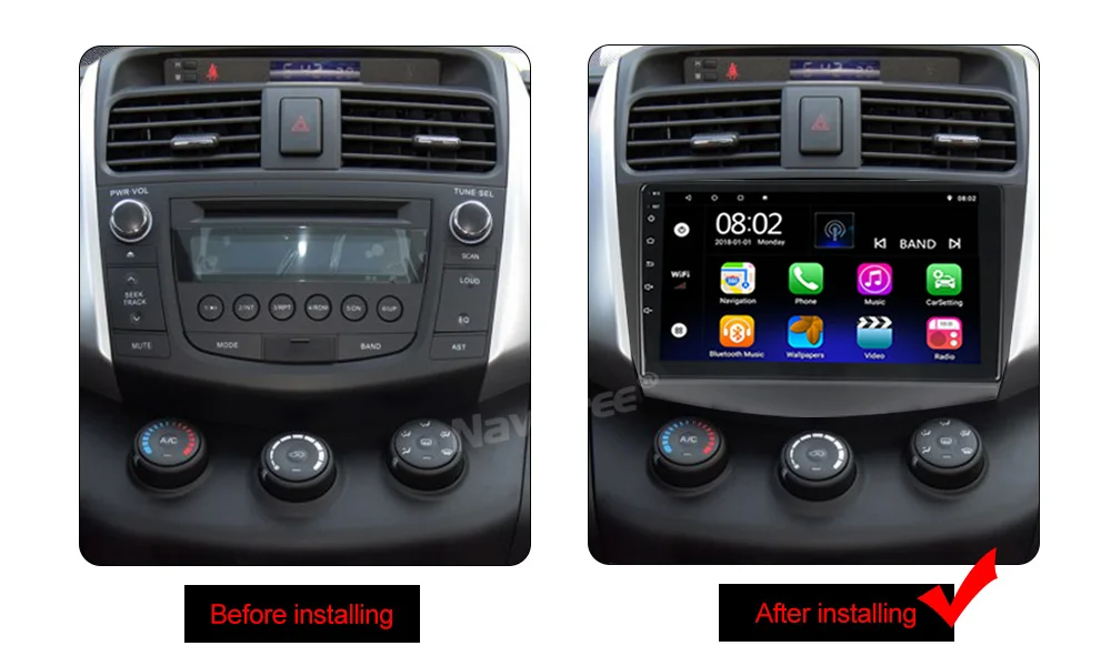 NaviTree 9 дюймов ips 2.5D Android 9,0 автомобильный радио мультимедиа для lifan X60 2012- gps навигация SWC wifi bluetooth видео выход