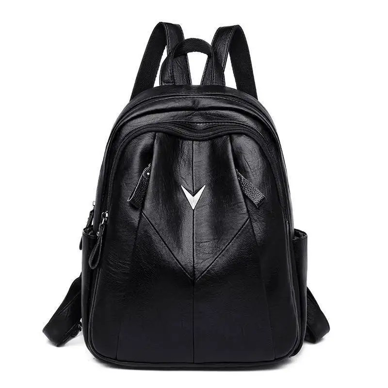 New 2019 Backpack Women Ladies PU Leather Small Backpacks For Teenage Girls Female School Shoulder Bag Pack Mochila Feminina | Багаж и