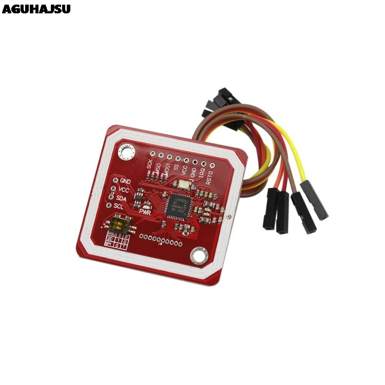 Набор пользователя PN532 NFC RFID беспроводного модуля V3: режимы чтения и записи для IC S50 карты, печатная плата антенны, интерфейсы I2C, IIC, SPI, HSU для Arduino.