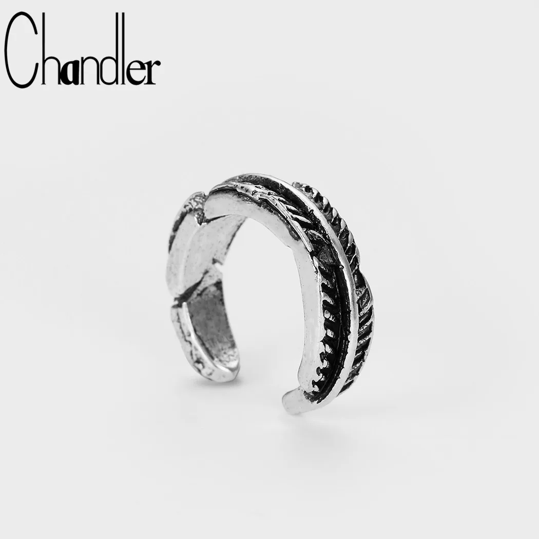 1 шт. серьги каффы с перьями|Серьги-клипсы| |