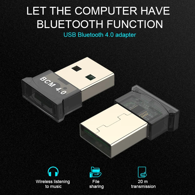 Беспроводной USB Bluetooth 4 0 адаптер передатчик музыкальный приемник Мини BT4.0 ключ