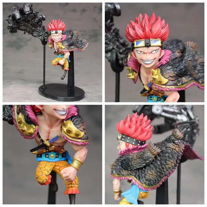 

Anime ONE PIECE Eustass Kid SD Action Figure Supernova Kid Pirates Captain PVC 20cm Collection Model Dolls Toys for Boys Gifts