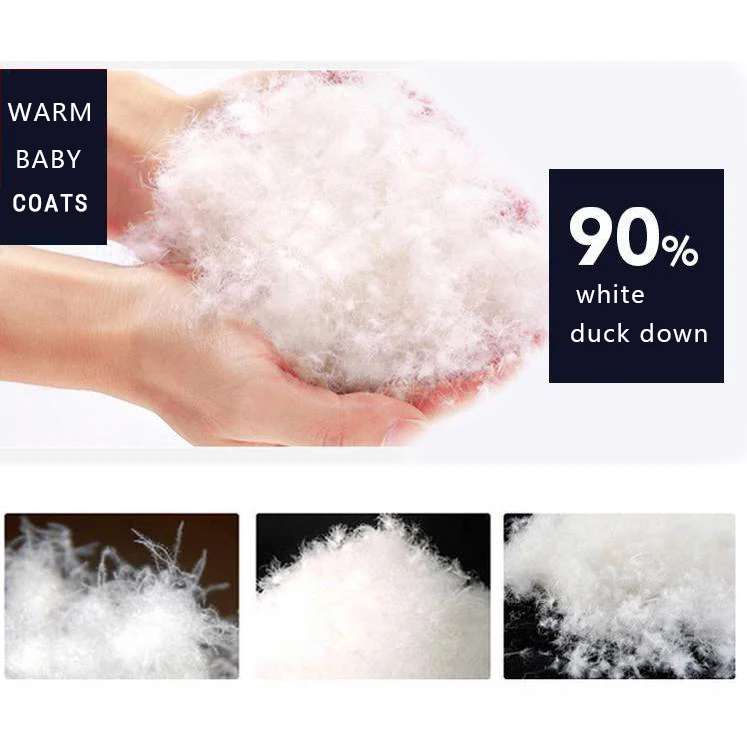 Детская зимняя толстовка с капюшоном детская теплая куртка на 803 белом утином