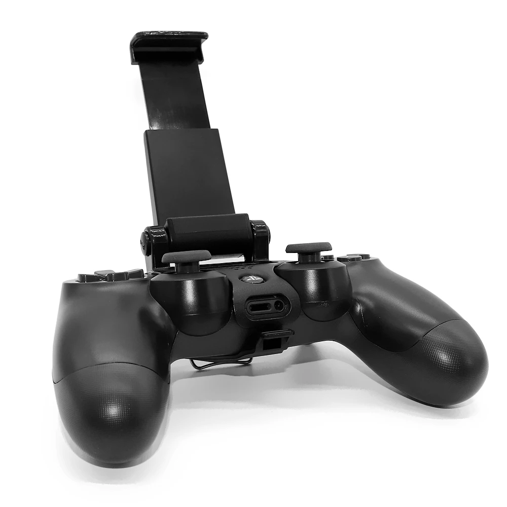 For PS4 Playstation 4 Adjustable Controller Smartphone Clip Gamepad Mount Stand Universal Handle Bracket Phone Holder Accessory |