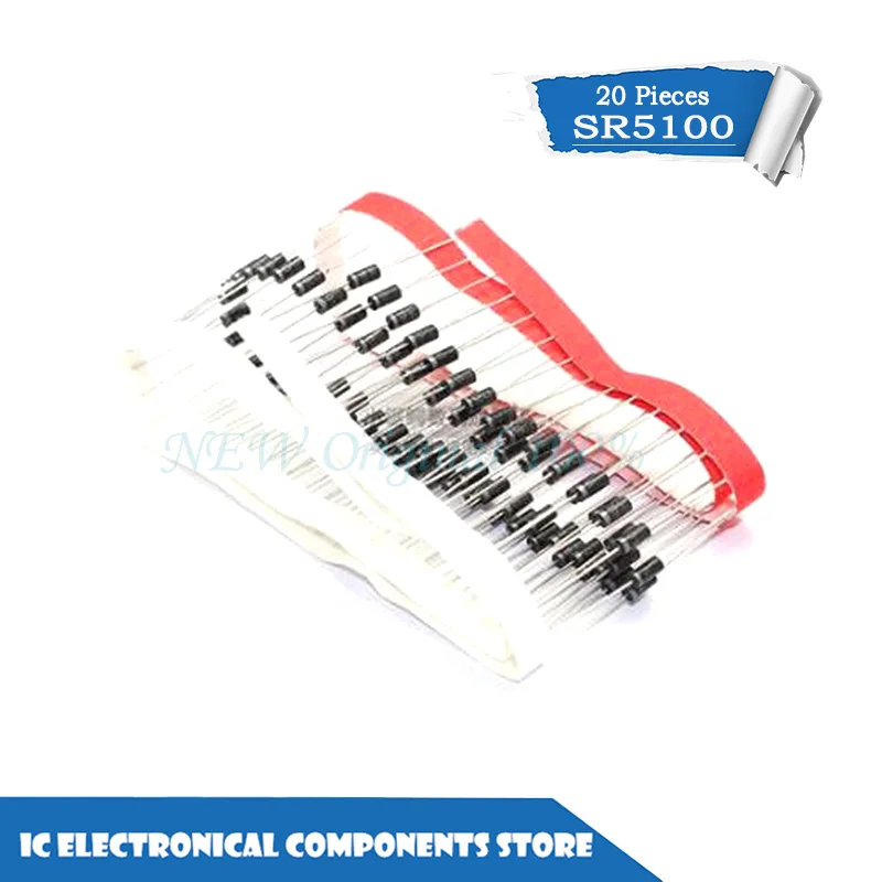 

New original 20pcs/lot sr5100 sb5100 5a/100v
