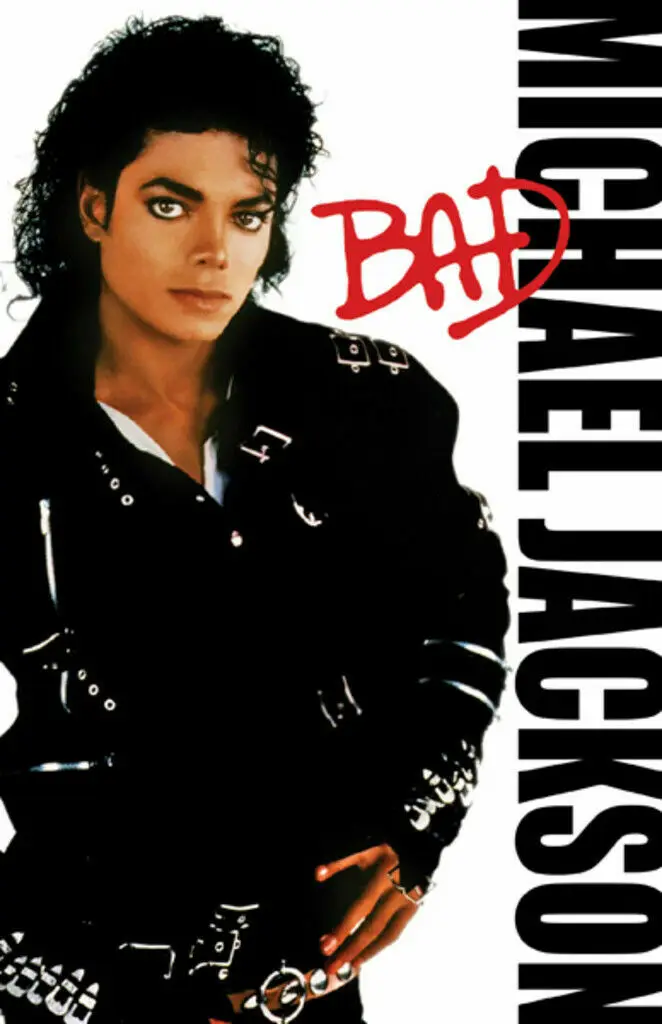 Impresión de póster de seda de Michael Jackson Music BAD Art 24x36 pulgadas