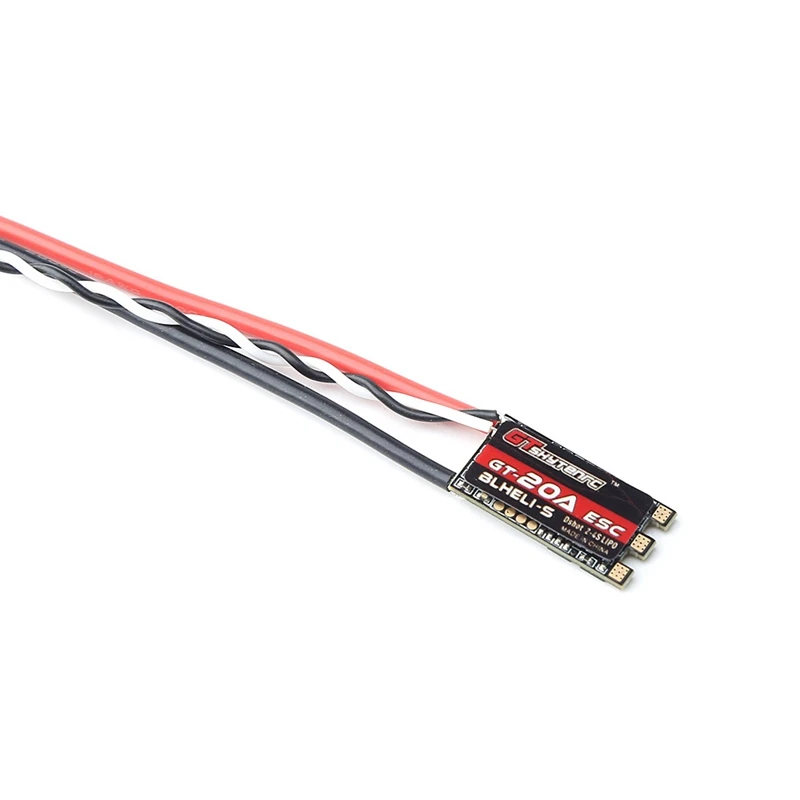 

GTSKYTENRC 4PCS GT-20A-S 20A S ESC BLHeli S BLHeli S OPTO 2-4S Supports Mulitshot OneShot125 Oneshot42 Multicopter