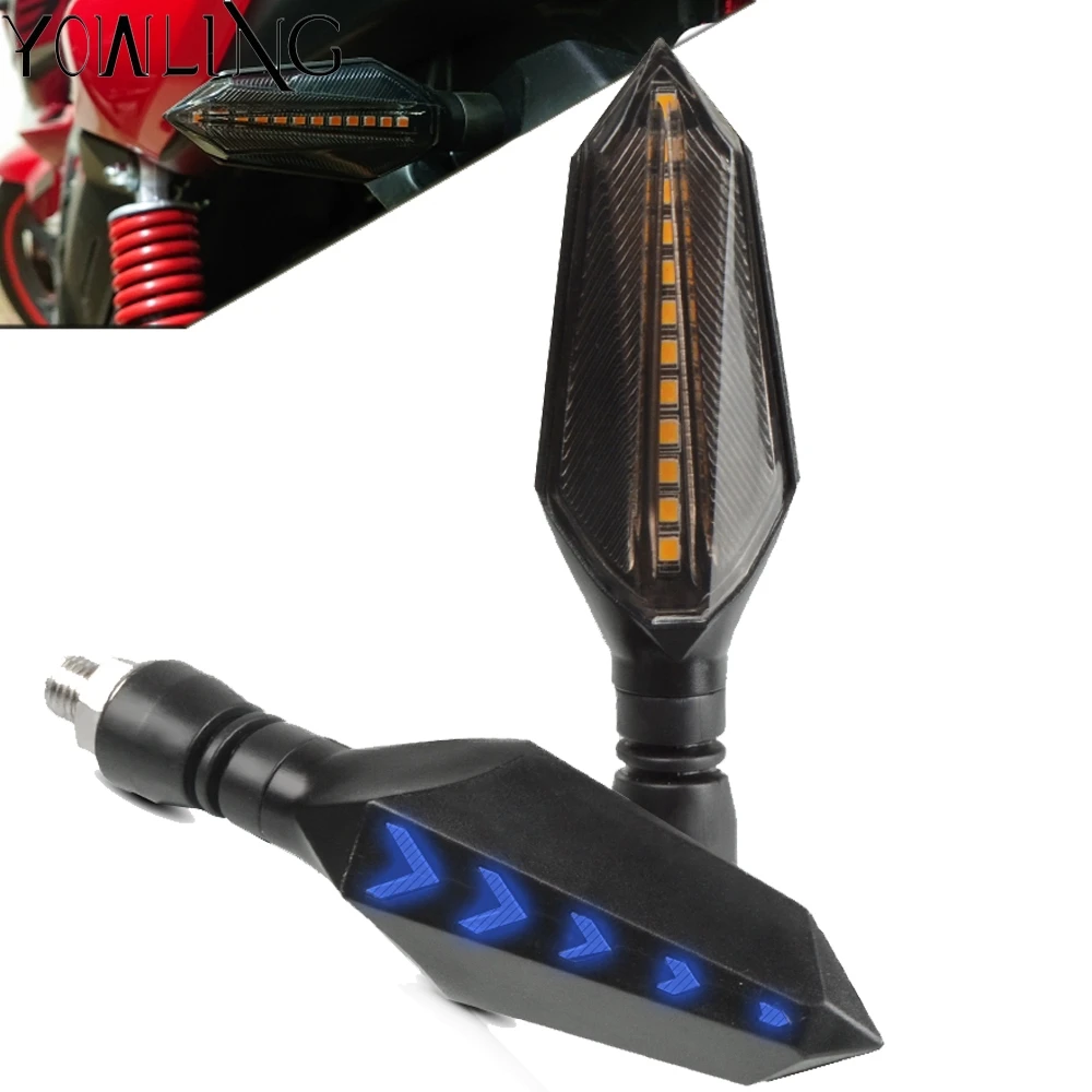 Универсальные Мерцающие светодиодные индикаторы сигнала поворота мотоцикла