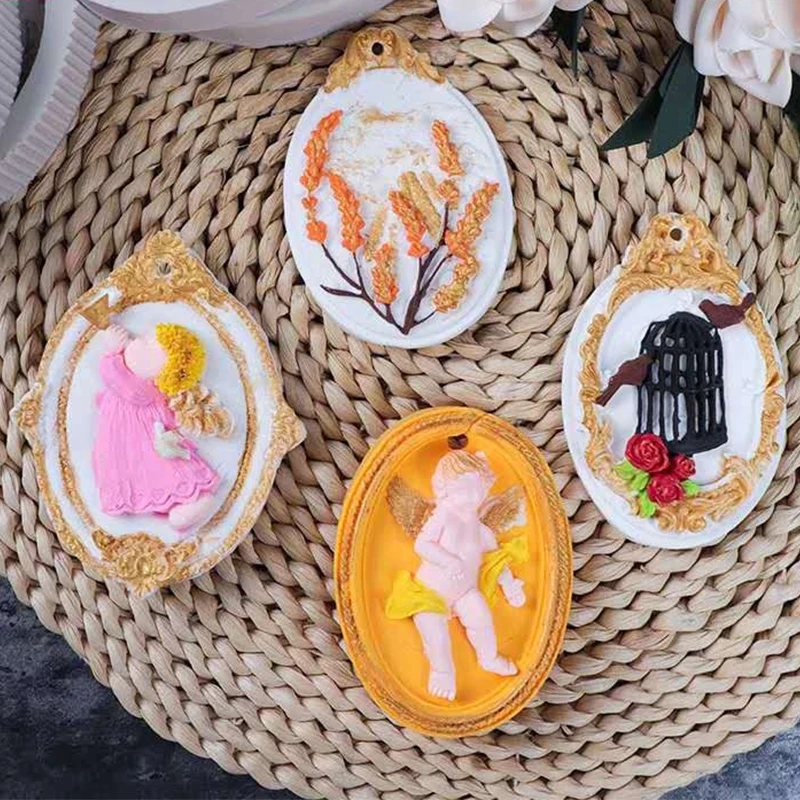 Angel Baby формочка для силиконовой Подвески клетка пшеничных ушей птиц инструменты