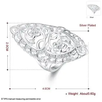 Еще одно серебряное классическое креативное кольцо в британском стиле