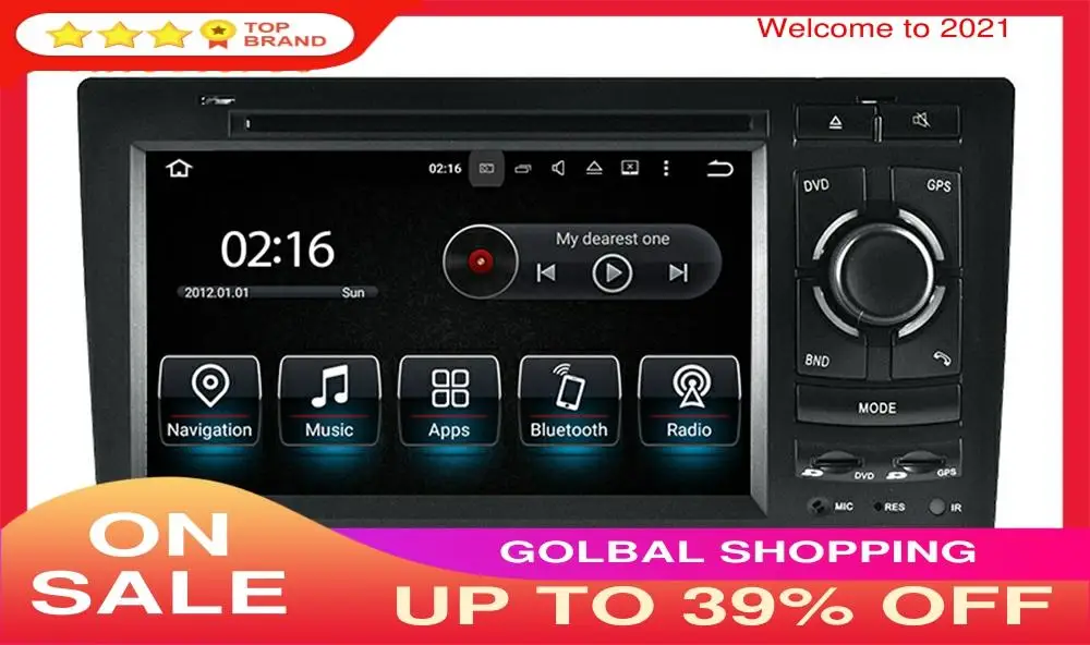 Автомобильный DVD плеер для Audi A8 1993 2004 Android 10 PX5 GPS навигация автомобильное стерео