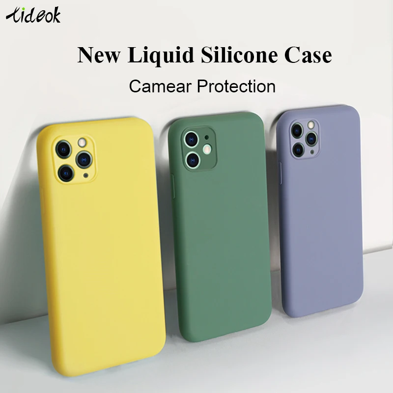 Чехол для телефона iPhone полноразмерный объектив 11 Pro X XR XS Max 7 8 Plus Мягкий силикон