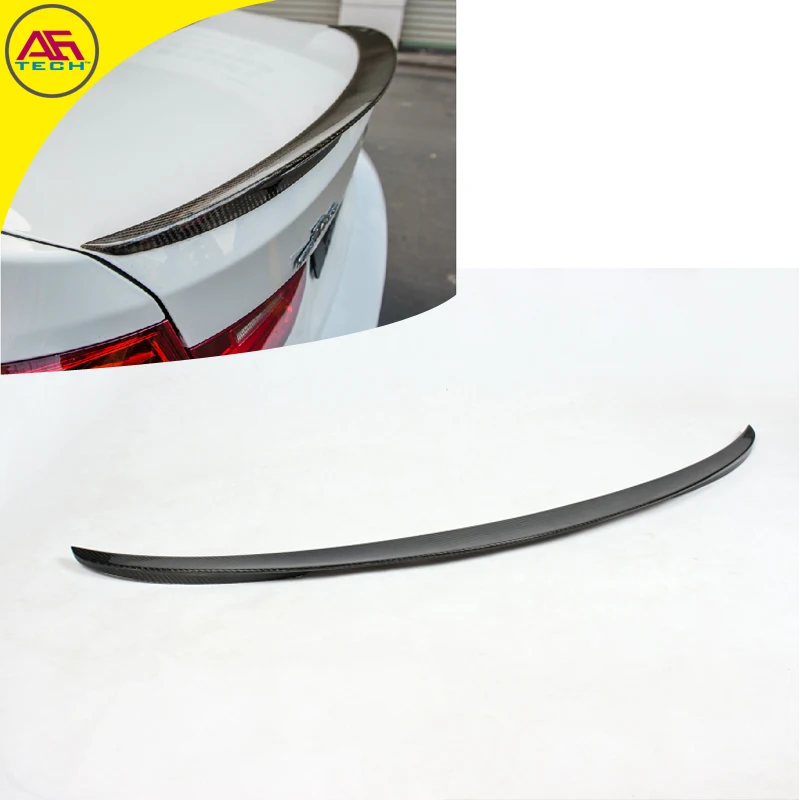 Стильный автомобильный спойлер из углеродного волокна P для задней части