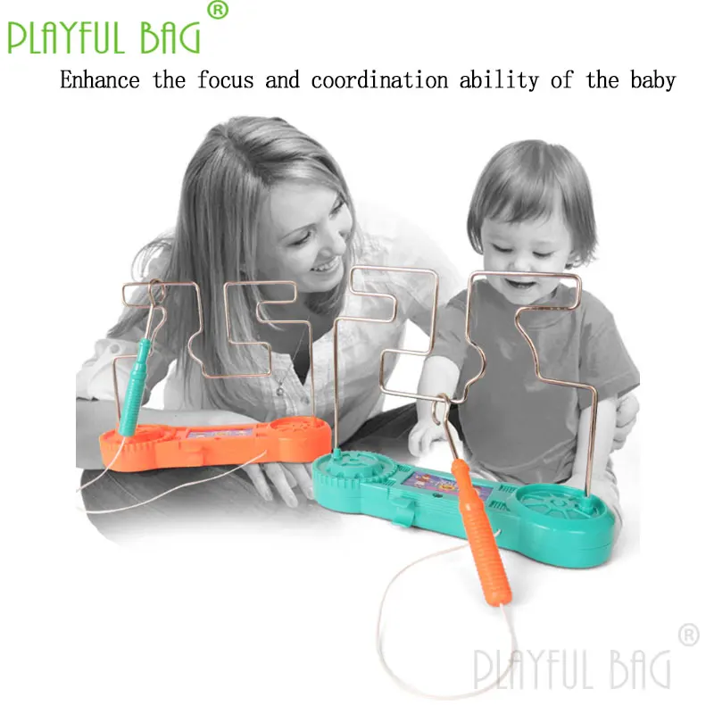 Development of baby intelligence children's electromagnetic maze toys parent child training desktop games video gift ud01 | Игрушки и