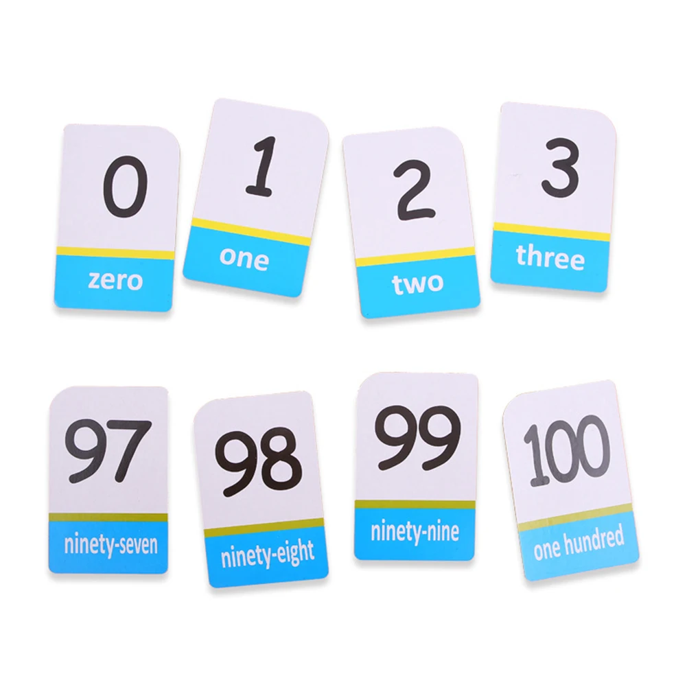 Children English Alphabet Arabic Numbers Learning Flash Paper Card Education Toy |