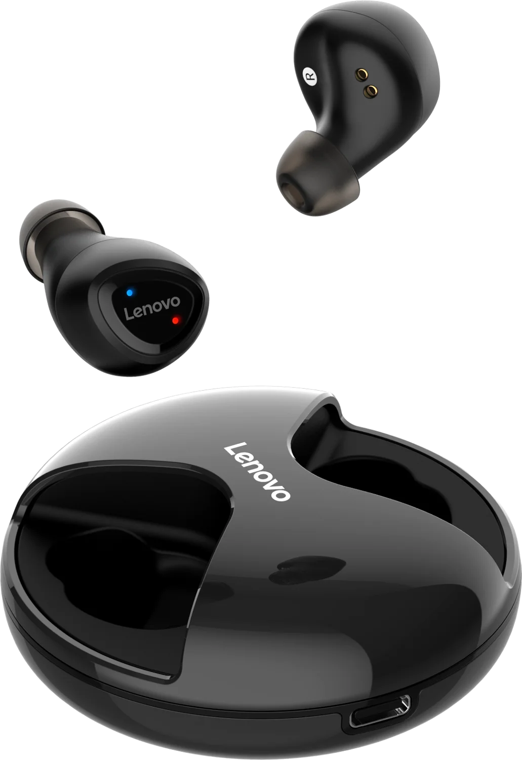 Lenovo R1 bluetooth наушники настоящие беспроводные стерео наушники гарнитура для Xiaomi huawei телефон lenovo HD связь портативный
