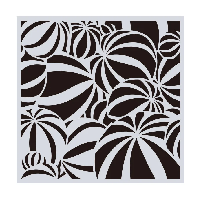 

15*15 Geometry Layering Stencils for Diy scrapbook/photo album Decorative Embossing Painting Drawing stencil,home decor