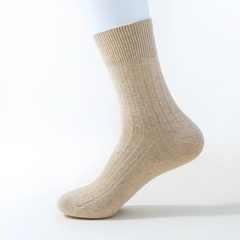 

Fashion Striped Cotton Men Crew Socks Style Socks New Breathable Antibacterial Motion Fashion Autumn Winter Solid Dress Socks