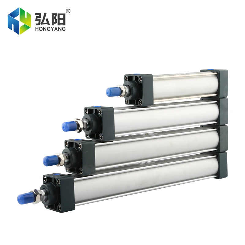 Стандартный цилиндр серии SC63 Алюминиевый воздушный сжатия воздуха ход штока с