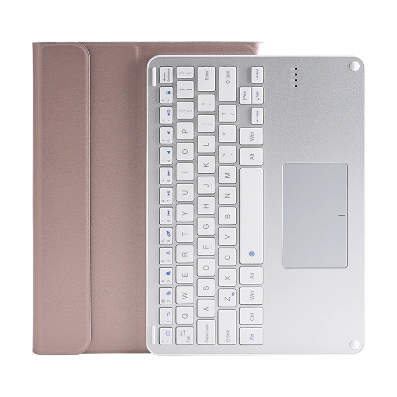 Rose gold-Touchpad Чехол с клавиатурой Bluetooth для huawei Mediapad T5 10 AGS2-L09/W09/L03 тачпад Клавиатура для huawei T5 10,1 ''планшет с подставкой - Цвет: Rose gold-Touchpad