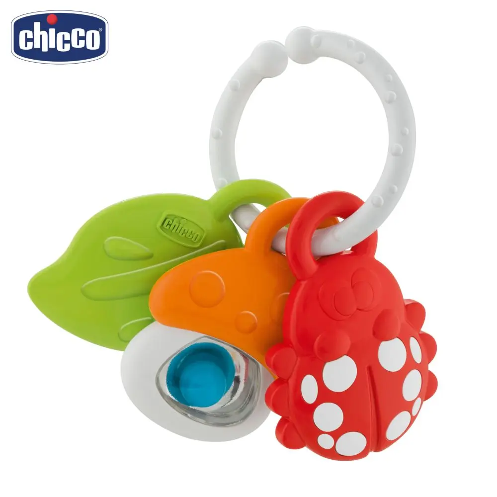 Игрушка погремушка Chicco Nature Friends 3м+|Интерактивные игрушки для малышей| |