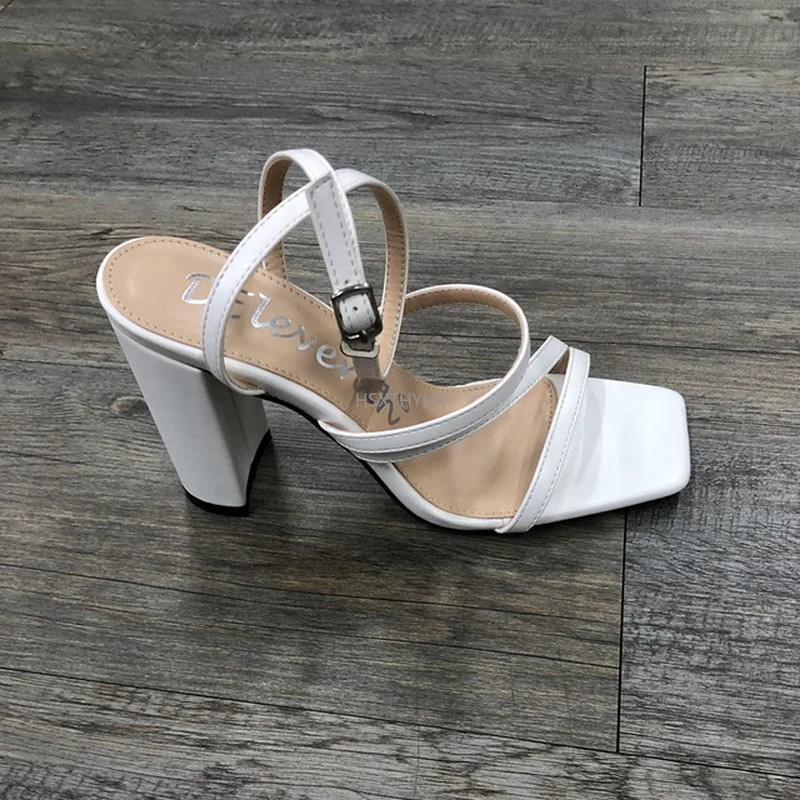 

Block Heel Women Shoes Zapatos De Mujer Sandalias De Tacon Shoes Sandals Women High Heels Women White Pink Beige sandals women