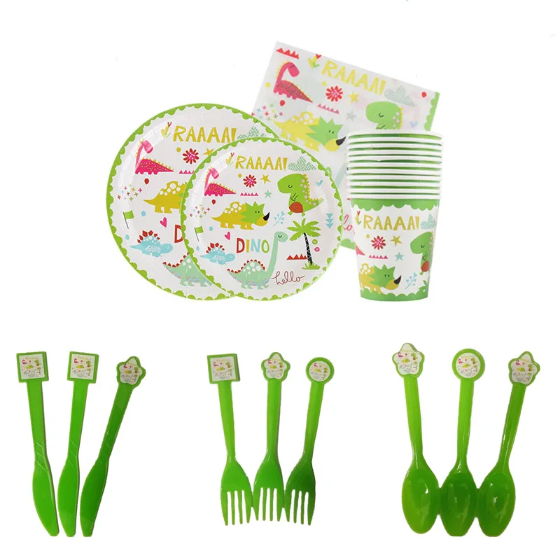 Динозавр вечерние поставки тематическая вечеринка на день рождения украшения