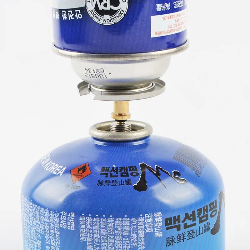 На открытом воздухе газ Refill адаптер газовый баллон Бутана бутылка переключатель