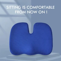 new memory foam seat cushion orthopedic pillow coccyx office chair cushion car seat pillow wheelchair massage vertebrae seat pad