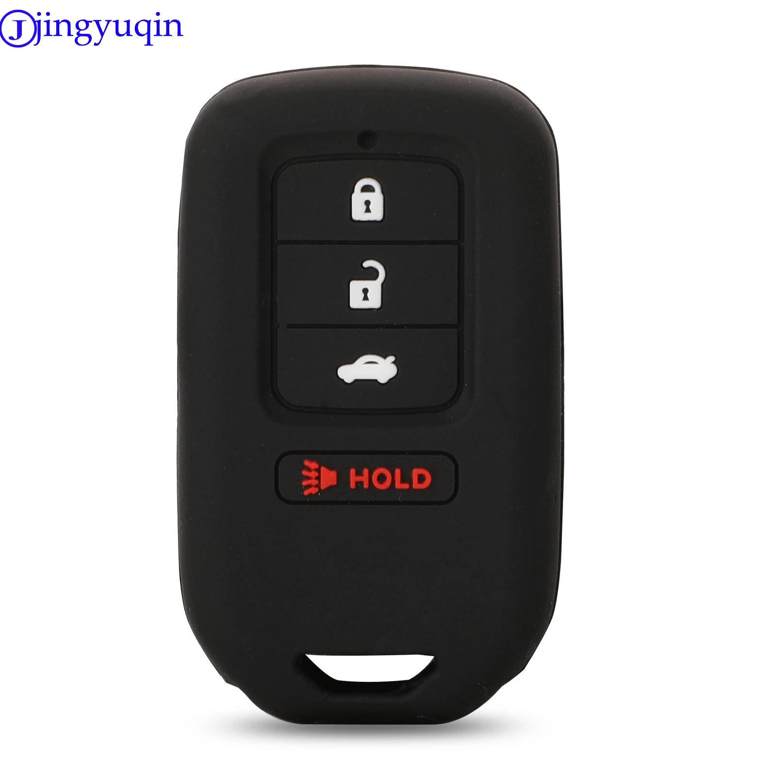 

jingyuqin Car Key Fob Pocket Cover Case For Honda Civic CR-V HR-V Accord Jade Crider Odyssey 2015 - 2018 Remote Protector