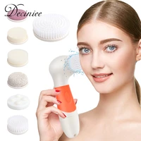 electric facial cleansing brush 7in1 face skin spin brush for deep cleansing gentle exfoliating blackhead removal facial massage