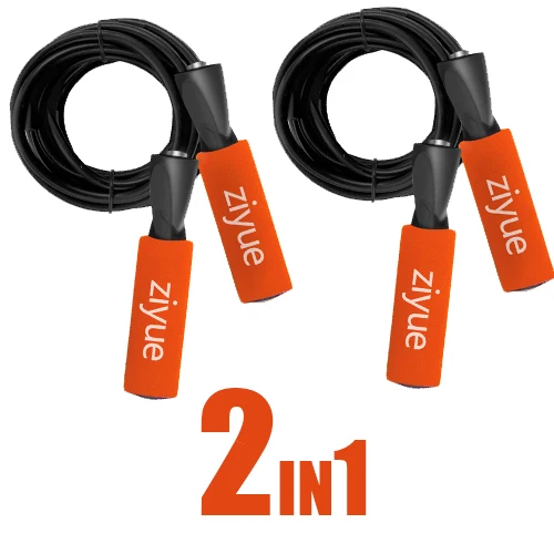 2 Orange Ziyue 3 м Подшипник Скакалка шнур скорость фитнес похудение тренажерный зал упражнения с прыжками Оборудование Регулируемый Бокс Скакалка Спортивная Скакалка - Цвет: 2 Orange