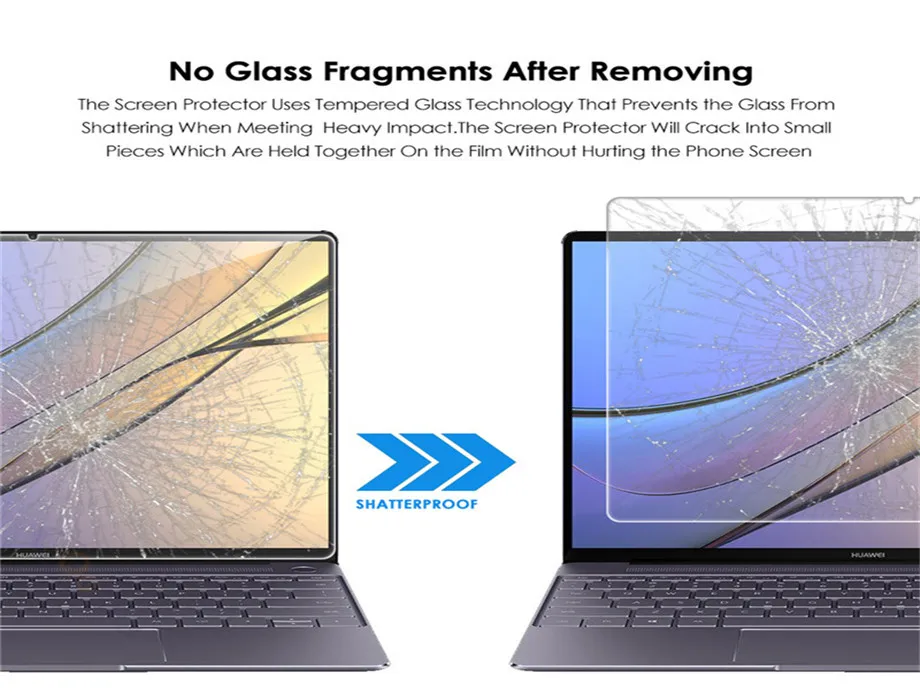 Закаленное стекло для huawei MateBook 14 Защитная пленка для экрана MateBook X Pro MateBook E 12 для huawei magicbook 13,9 15,6